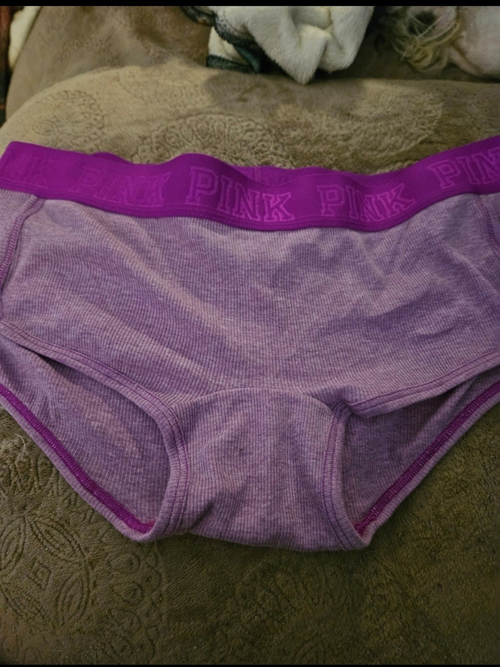 PINK Victoria's Secret Ribbed Boyshorts